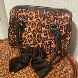 Cheetah Betsy Johnson purse